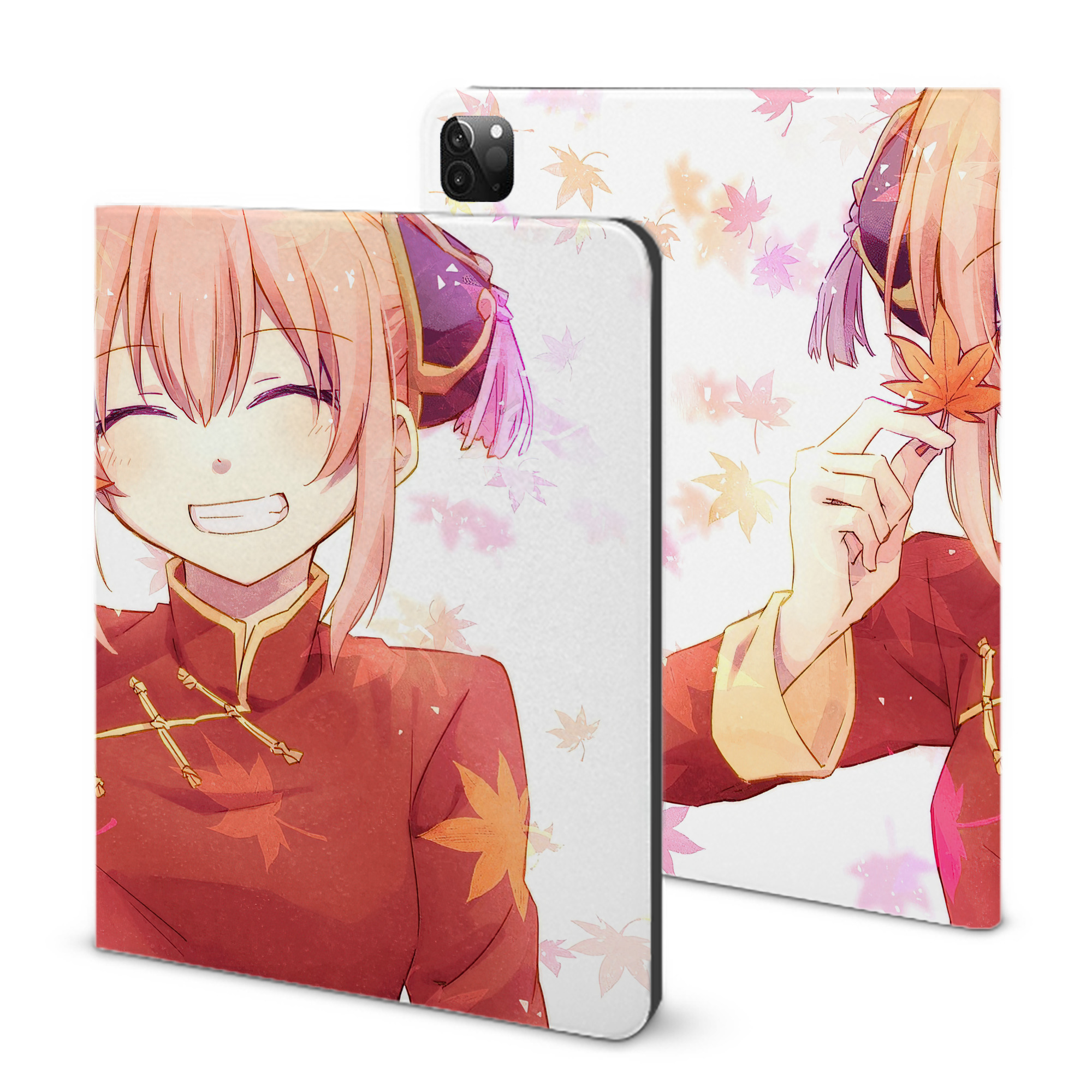 （画像用） ぎんたま 坂田銀時（さかたぎんとき） 神楽 志村新八（しむら しんぱち） GINTAMA Sakata Gintoki Kagura Shimura Shinpachi IPadケース ペンホルダー付き ブックスタイルデザイン